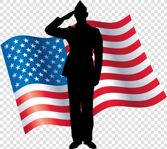 United States Soldier Salute Military   Clip Art American Flag Veterans Day  HD Png DownloadTransparent PNG