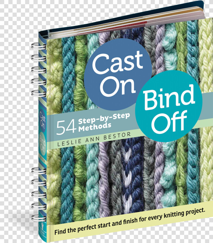 Cover   Cast On  Bind Off  54 Step by step Methods  Find The  HD Png DownloadTransparent PNG