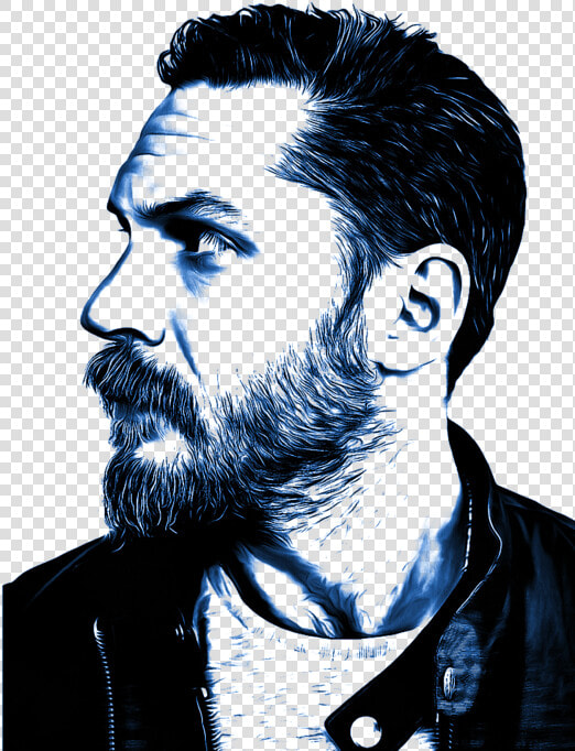 Tom Hardy And Black And White  HD Png DownloadTransparent PNG