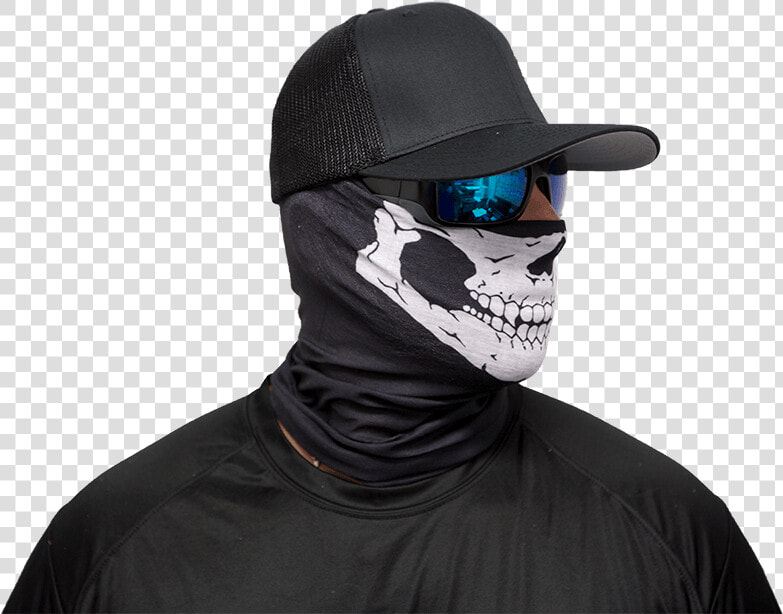 Half Skull Face Shield3   Png Download   Skull  Transparent PngTransparent PNG