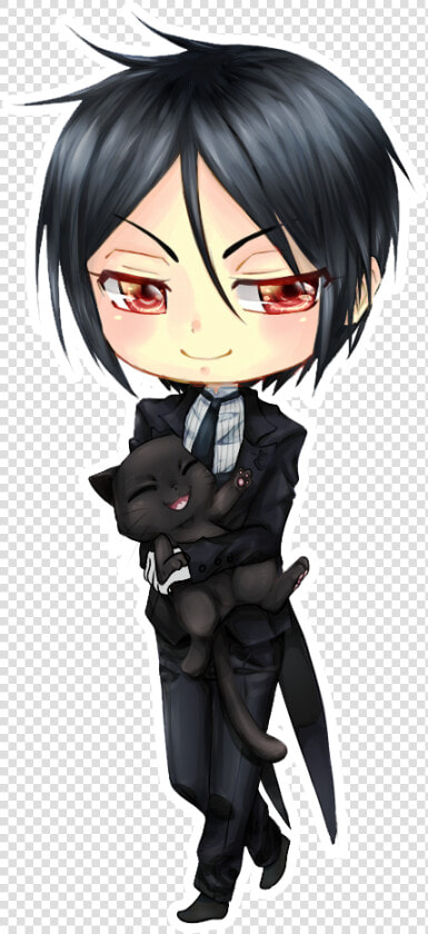 Free Download Sebastian Michaelis Black Butler Chibi   Black Butler Sebastian Fan Art  HD Png DownloadTransparent PNG