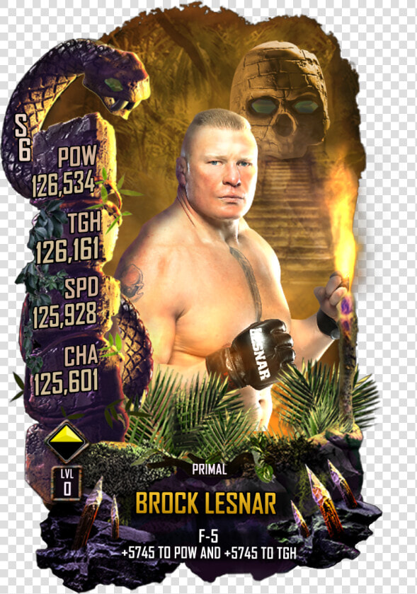 Wwesc S6 Brock Lesnar Primal  HD Png DownloadTransparent PNG