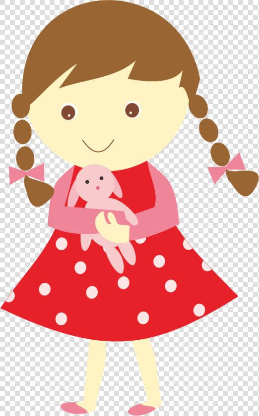 Svg Stock Clipart Of Girls   Desenhos Coloridos De Menina  HD Png DownloadTransparent PNG