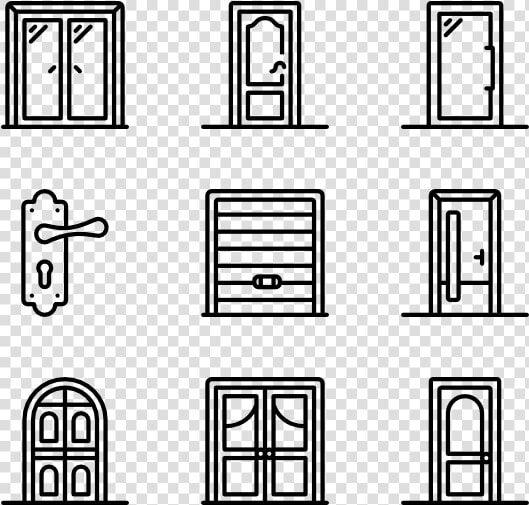 Architectural Doors   Icon Door Window Png  Transparent PngTransparent PNG