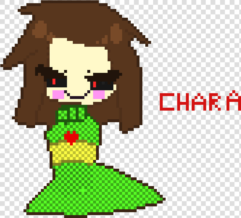 Chara Pixel Art Gallery   Png Download   Pixel Art Maker Chara  Transparent PngTransparent PNG