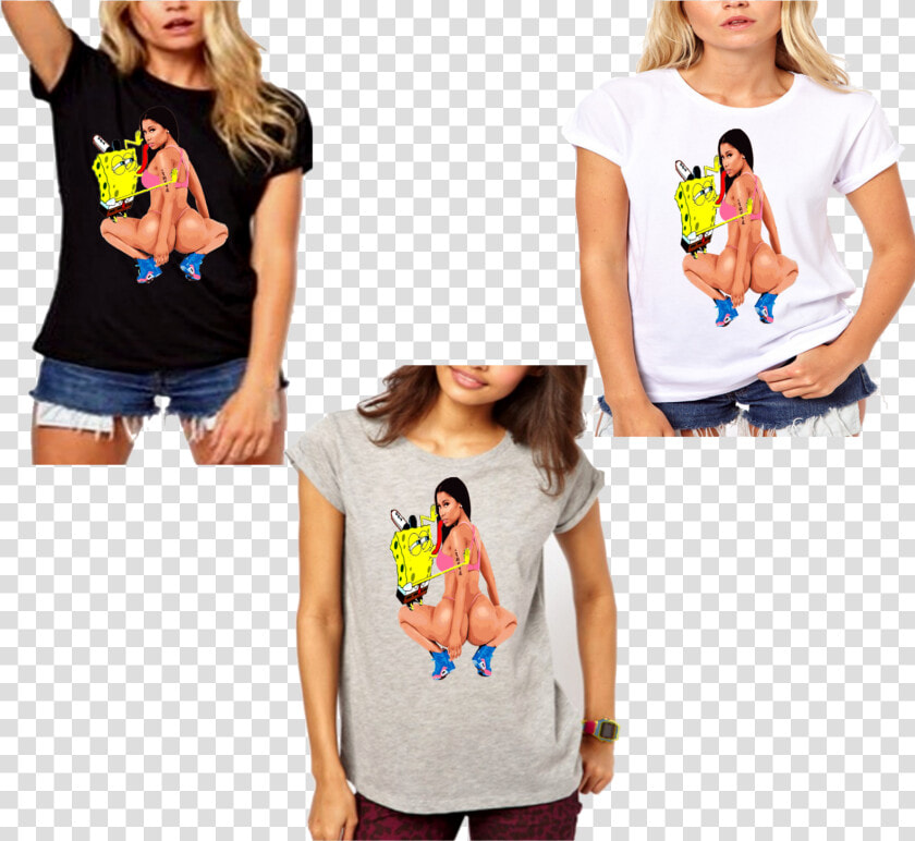 Nicki Minaj Anaconda Spoof Animated  Animation  Ladies   I M Prada You Re Nada T Shirt  HD Png DownloadTransparent PNG