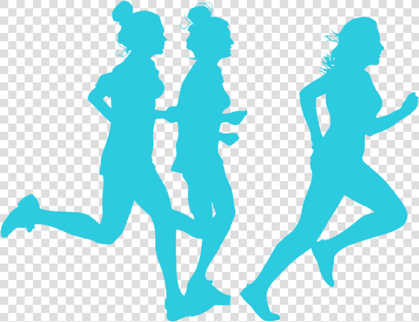 Runners 01   Running Women In Vector  HD Png DownloadTransparent PNG