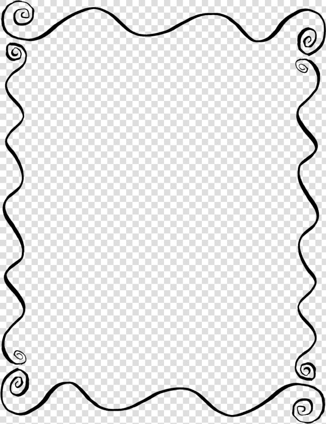 Greeting Cards  Gift Tags  And Lots More   Swirl Border  HD Png DownloadTransparent PNG