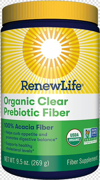 Renew Life Organic Triple Fiber  HD Png DownloadTransparent PNG