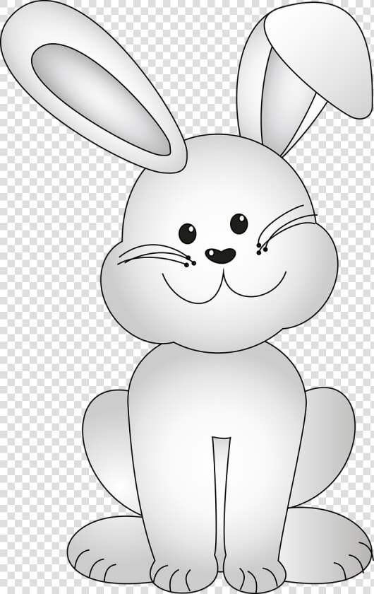 Easter Bunny Easter Hare Free Picture   Pupu Piirrettynä  HD Png DownloadTransparent PNG