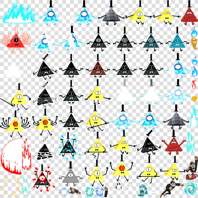 10ienve     Gravity Falls Take Back The Falls Sprites  HD Png DownloadTransparent PNG