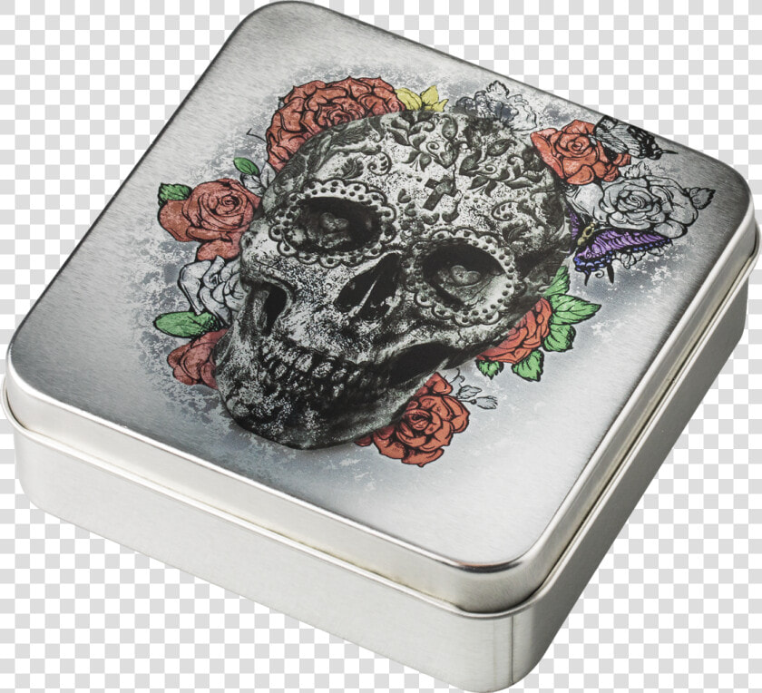 5   Dollar La Catrina Skull Totenkopf Ultra High Relief  HD Png DownloadTransparent PNG