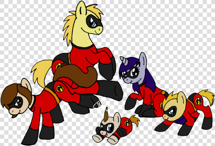 The Incredibles Clipart Dash   Incredibles My Little Pony  HD Png DownloadTransparent PNG