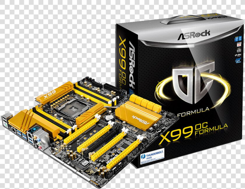 Asrock X99 Oc Formula Box   Asrock Oc Formula  HD Png DownloadTransparent PNG