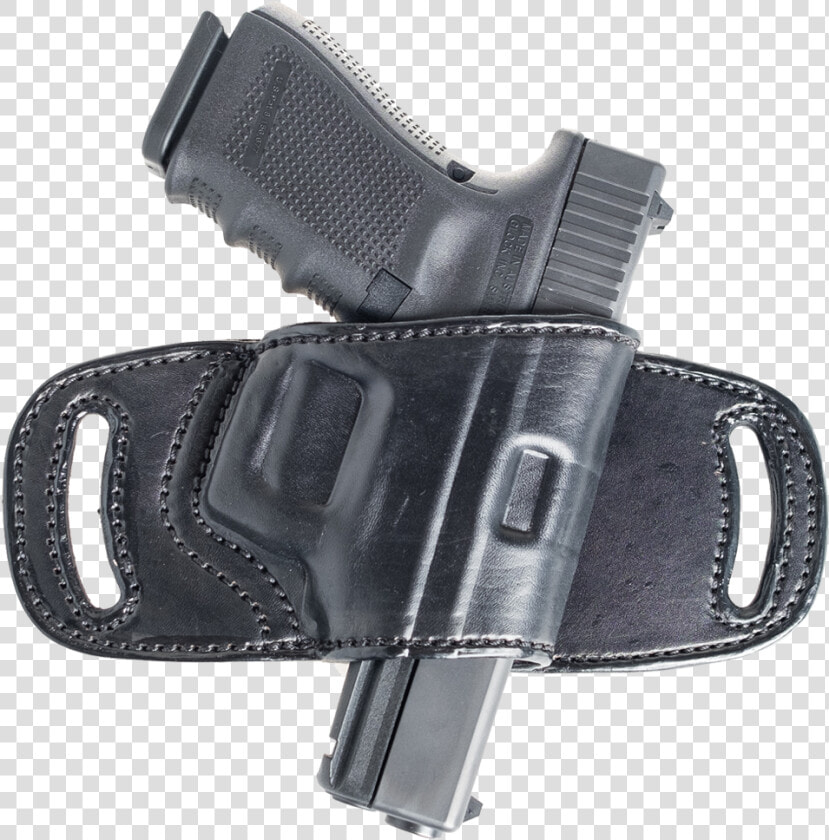 Quick Draw Owb Belt Loop Leather Holster Class   Handgun Holster  HD Png DownloadTransparent PNG