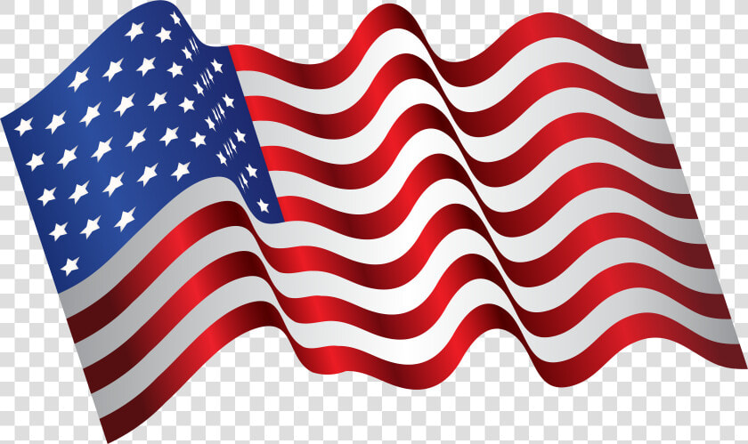 Waving American Flag Png   Waving Flag Transparent Background  Png DownloadTransparent PNG