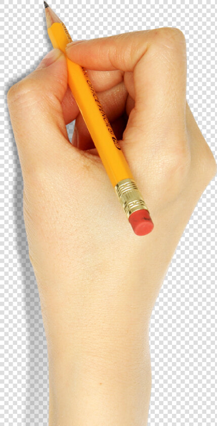 Hand Holding A Pencil Png Download   Pencil  Transparent PngTransparent PNG