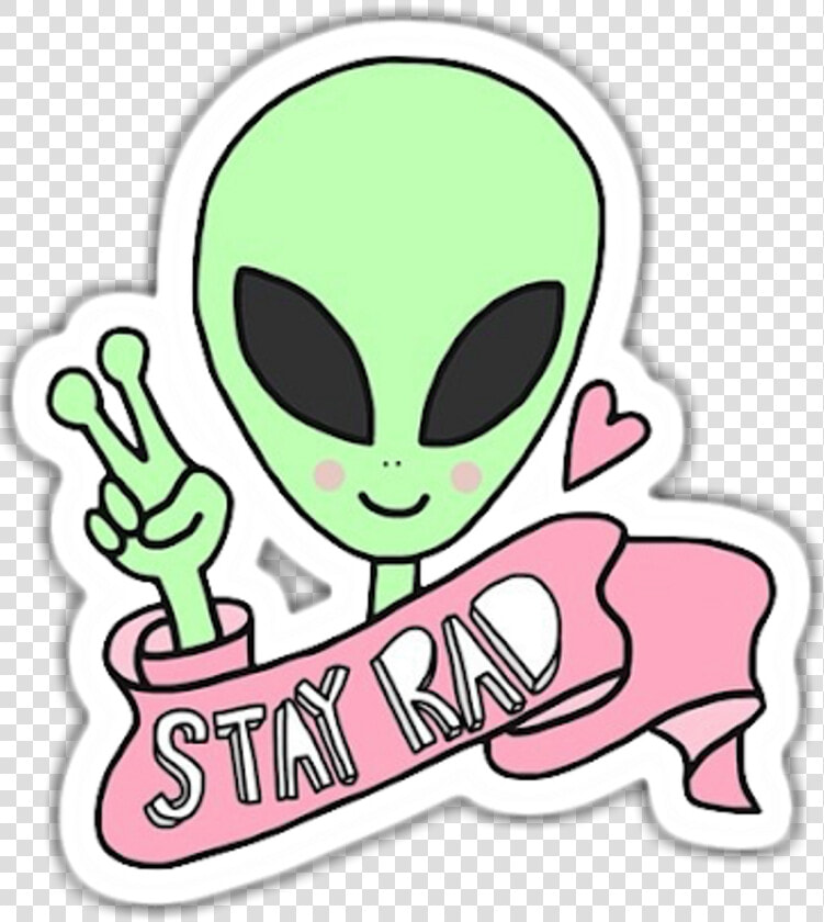 Stickers Tumblr De Aliens Clipart   Png Download   Stickers Tumblr Alien  Transparent PngTransparent PNG