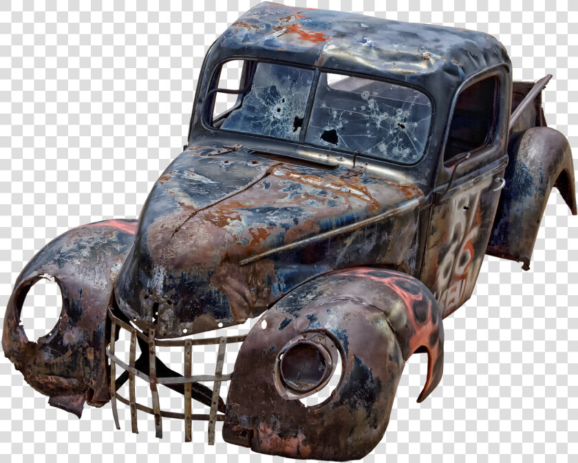 When To Sell Junk Car For Cash   Old Rusty Car Png  Transparent PngTransparent PNG