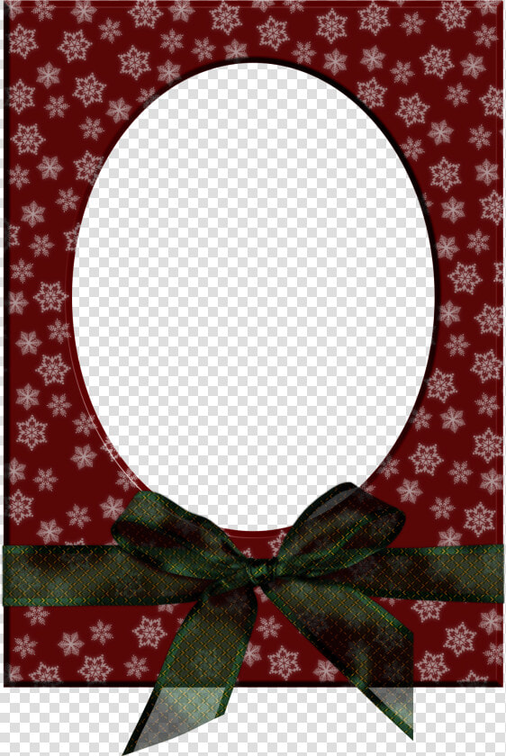 Transparent Christmas Red Photo Frame With Green Bow   Red Green Frame  HD Png DownloadTransparent PNG