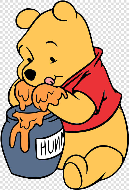 Winnie The Pooh Hunny Pot Coloring Page  HD Png DownloadTransparent PNG