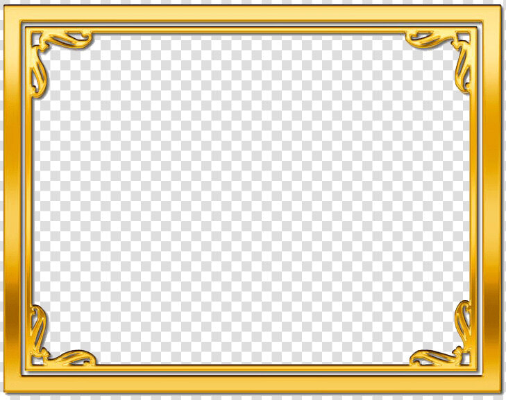 Golden Frame Transpa Image1 Peoplepng Com   Certificate Frame Design Png  Transparent PngTransparent PNG