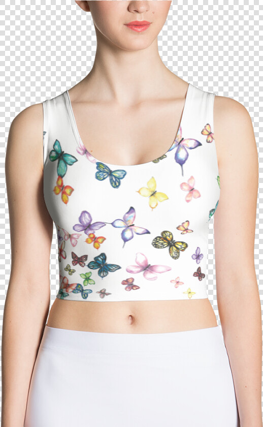 Butterfly Swarm Women S Sublimation Cut  amp  Sew  HD Png DownloadTransparent PNG