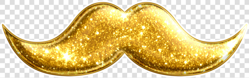 Gold Glitter Mustache   Gold Mustache Png  Transparent PngTransparent PNG