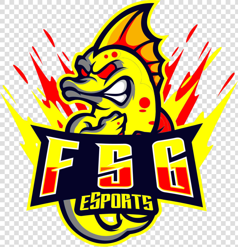 Fsg Esports Pro team   Logo Esport Yellow  HD Png DownloadTransparent PNG