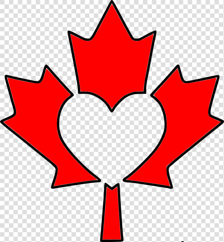 Maple Leaf Clipart Basic   Maple Leaf Canada Flag Silhouette  HD Png DownloadTransparent PNG