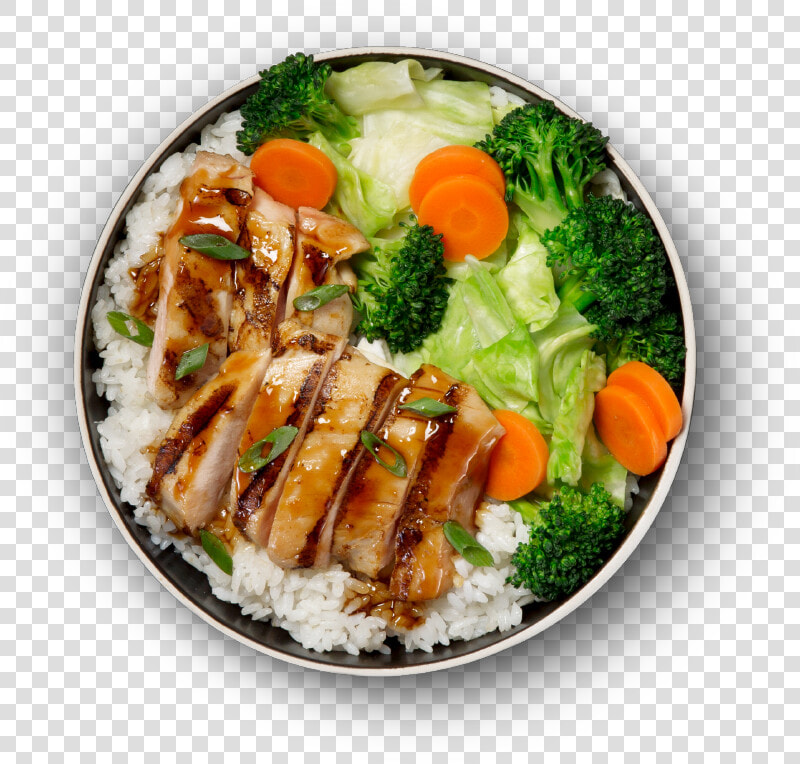 Chicken Veggie Bowl   Sashimi  HD Png DownloadTransparent PNG