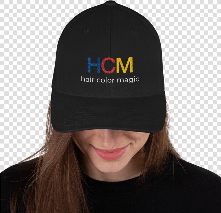 Hcm hat Mockup Front Womens Black   Hat  HD Png DownloadTransparent PNG