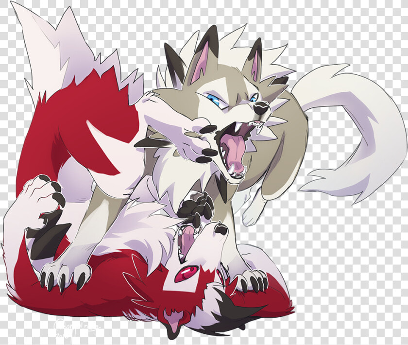 Lycanroc Yaoi  HD Png DownloadTransparent PNG