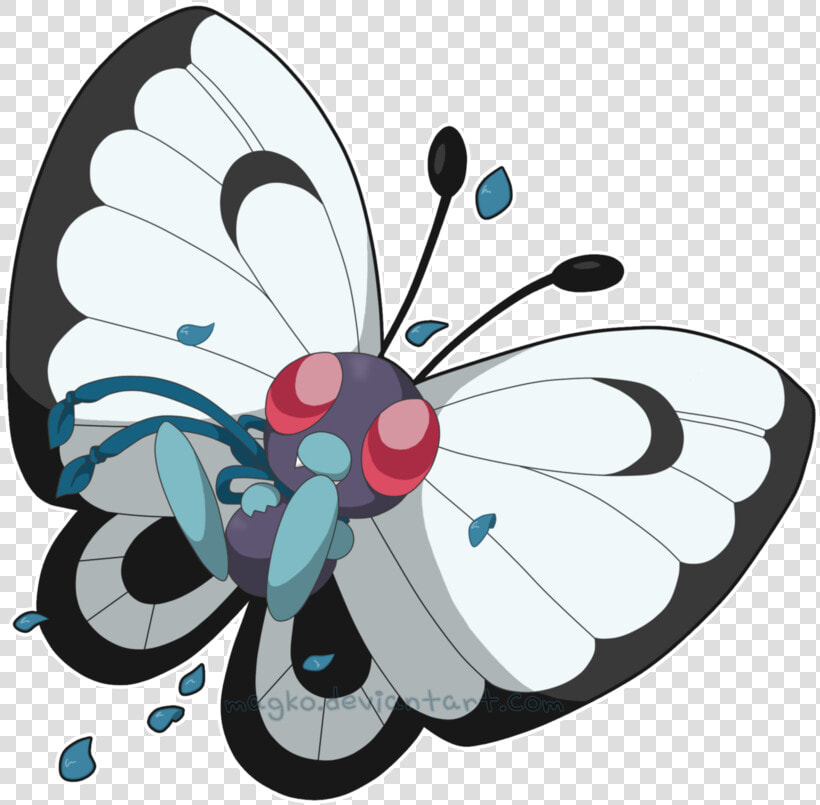 Butterfree Png Page   Butterfree Hembra  Transparent PngTransparent PNG