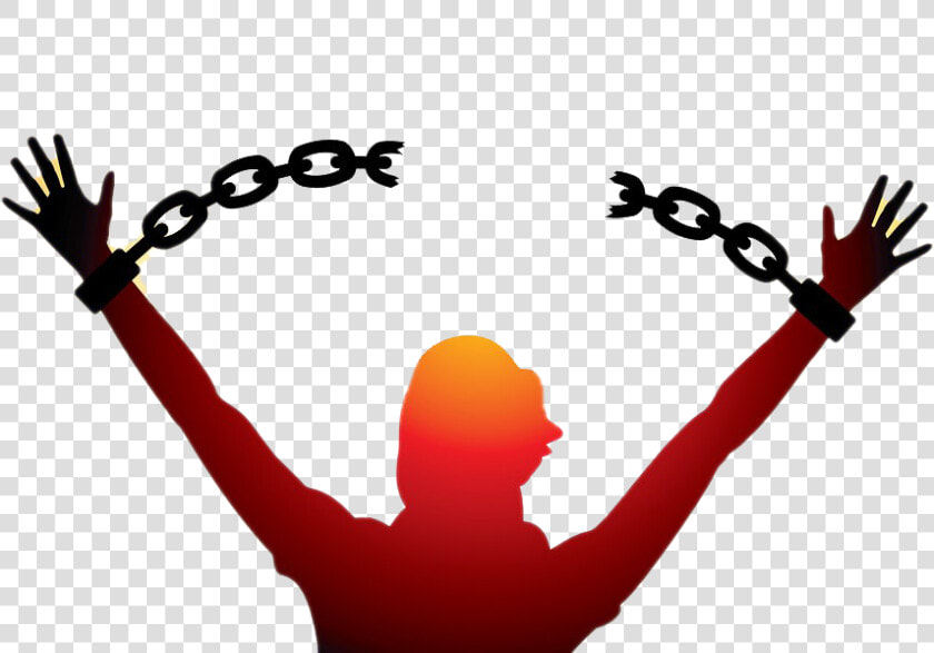 Freedom Broken Chain   Spiritual Deliverance  HD Png DownloadTransparent PNG