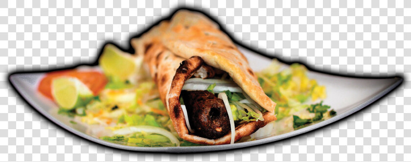 Transparent Kebab Clipart   Bihari Paratha Roll Png  Png DownloadTransparent PNG