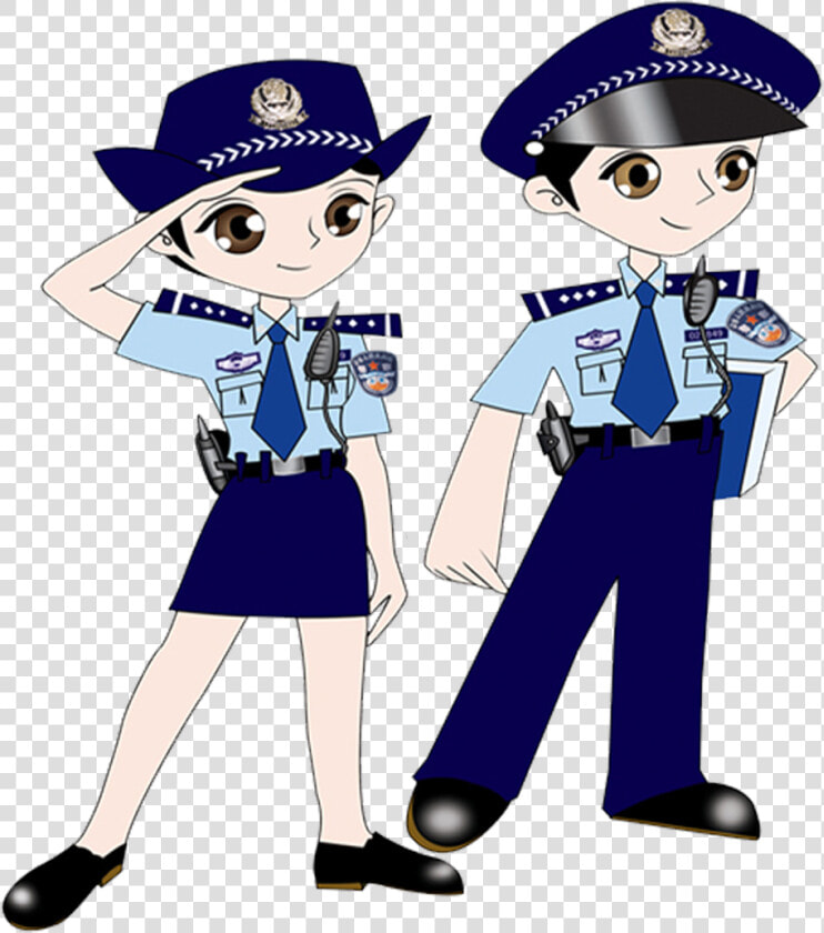 Cartoon Police Officer Animation   Security Guard Photo Animated  HD Png DownloadTransparent PNG