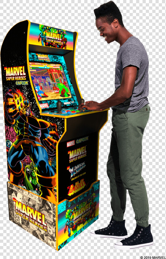 Arcade1up Marvel Super Heroes  HD Png DownloadTransparent PNG