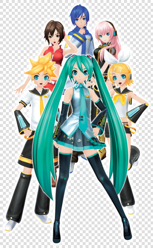 Hatsune Miku   Png Download   Miku Rin Len Luka Kaito Meiko  Transparent PngTransparent PNG