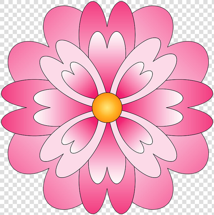 Transparent Flores Dibujo Png   Flor Rosa Png Desenho  Png DownloadTransparent PNG