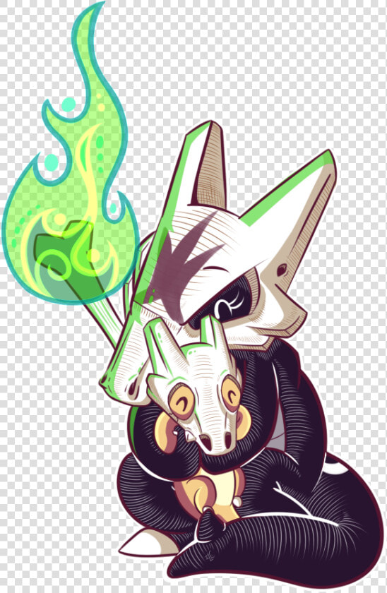 Alolan Marowak And Cubone  HD Png DownloadTransparent PNG