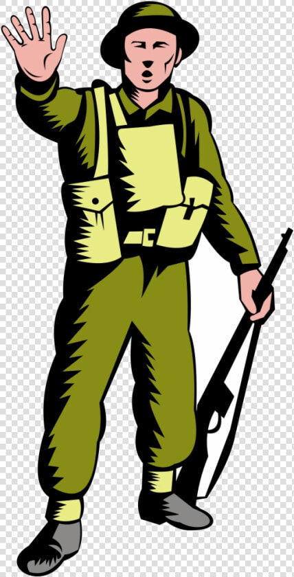 Soldier Hd Janitor Clipart Male World War Two Transparent  HD Png DownloadTransparent PNG