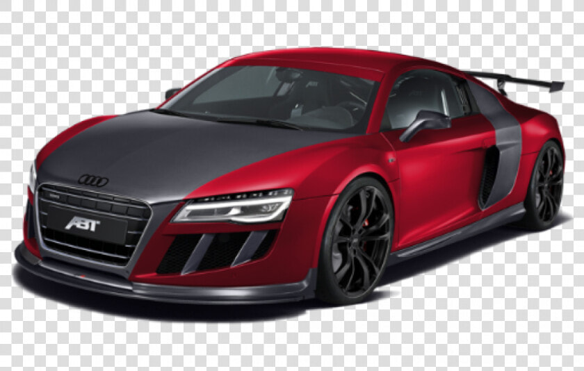 Red Audi   Audi R8 Abt Gtr  HD Png DownloadTransparent PNG