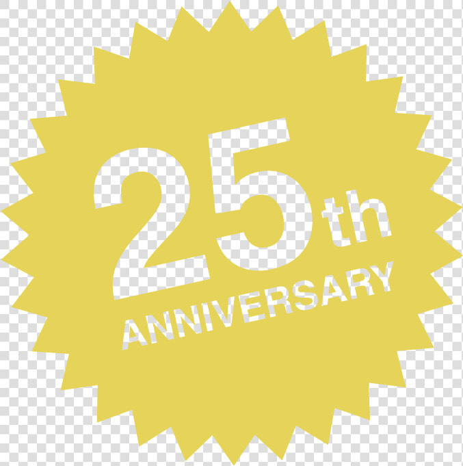 25th Anniversary Seal  HD Png DownloadTransparent PNG