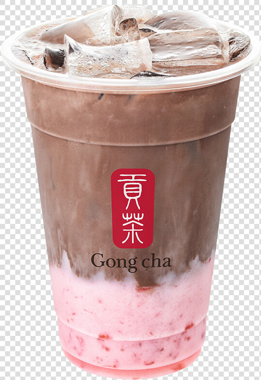 Strawberry Chocolate Milk Drink   Gong Cha  HD Png DownloadTransparent PNG