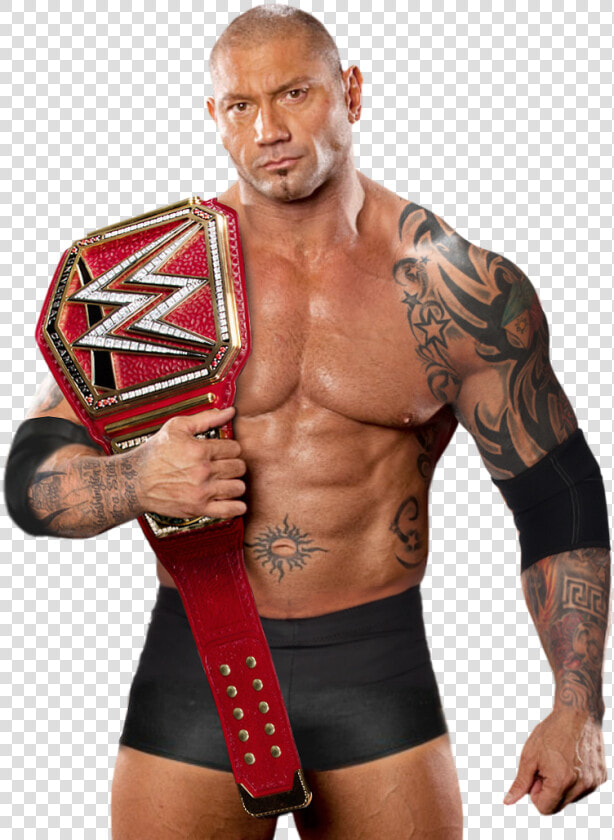 Transparent Wwe Universal Championship Png   Batista Wwe Champion Png  Png DownloadTransparent PNG