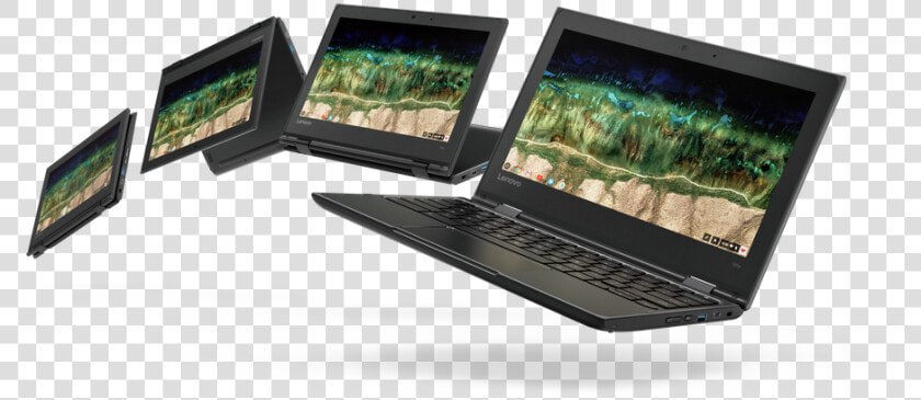 06 Chromebook 500e Hero Progressed View   500e Chromebook Lenovo 500e  HD Png DownloadTransparent PNG