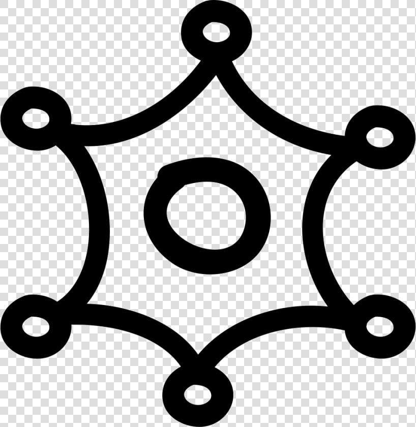 Star Of Six Points Variant Hand Drawn Symbol   Simbolo De Arte E Cultura  HD Png DownloadTransparent PNG