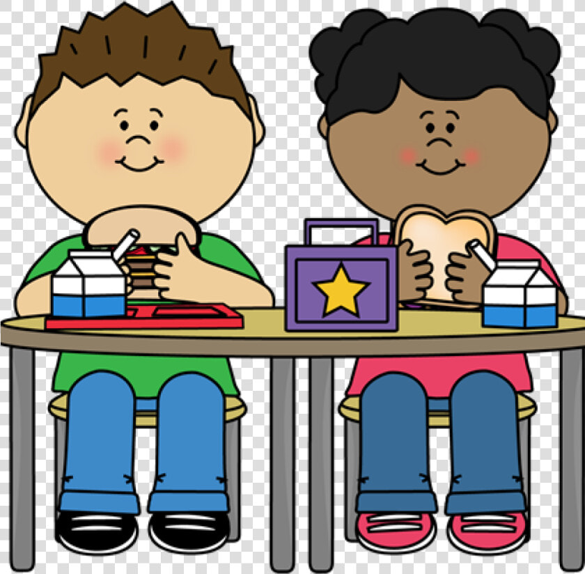 School Lunch Clipart School Lunch Clip Art School Lunch   Boy Eating Lunch Clipart  HD Png DownloadTransparent PNG