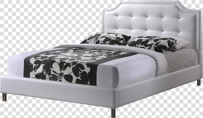 Cool Full Size Beds White Headboard  HD Png DownloadTransparent PNG